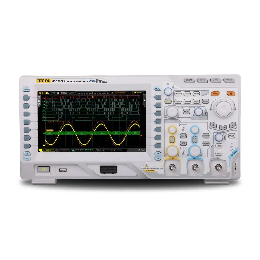 RIGOL MSO2202A-S 200MHz blandad signaloscilloskop