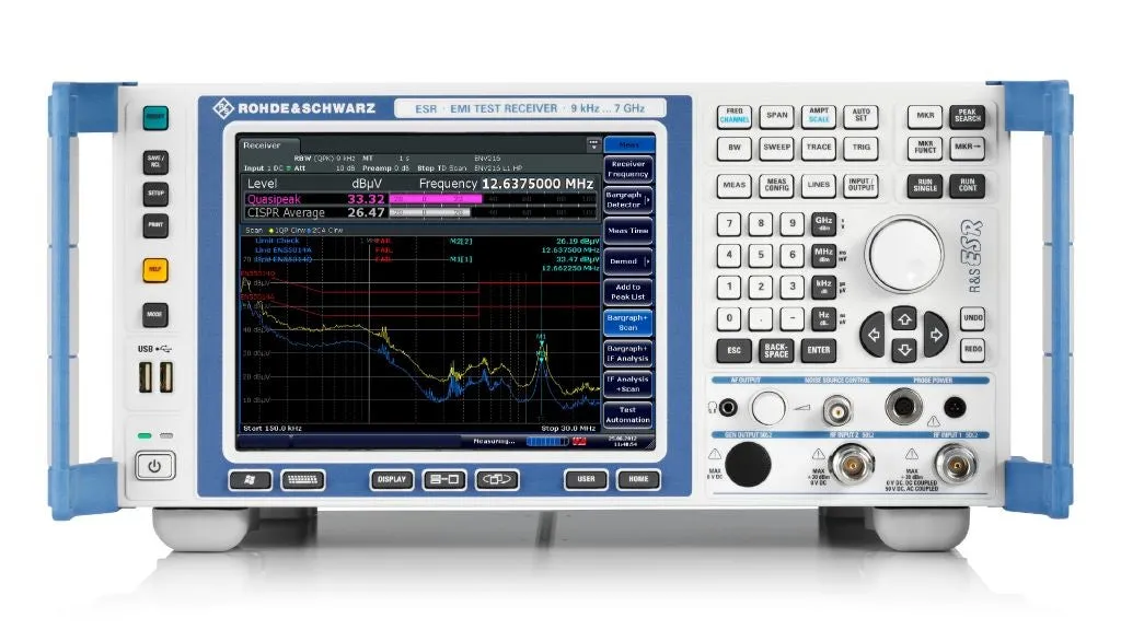 Rohde & Schwarz ESR26 EMI-testmottagare