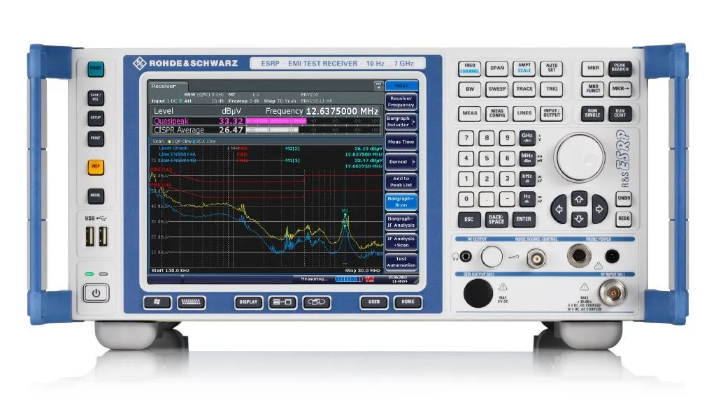 Rohde & Schwarz ESRP3 EMI-testmottagare