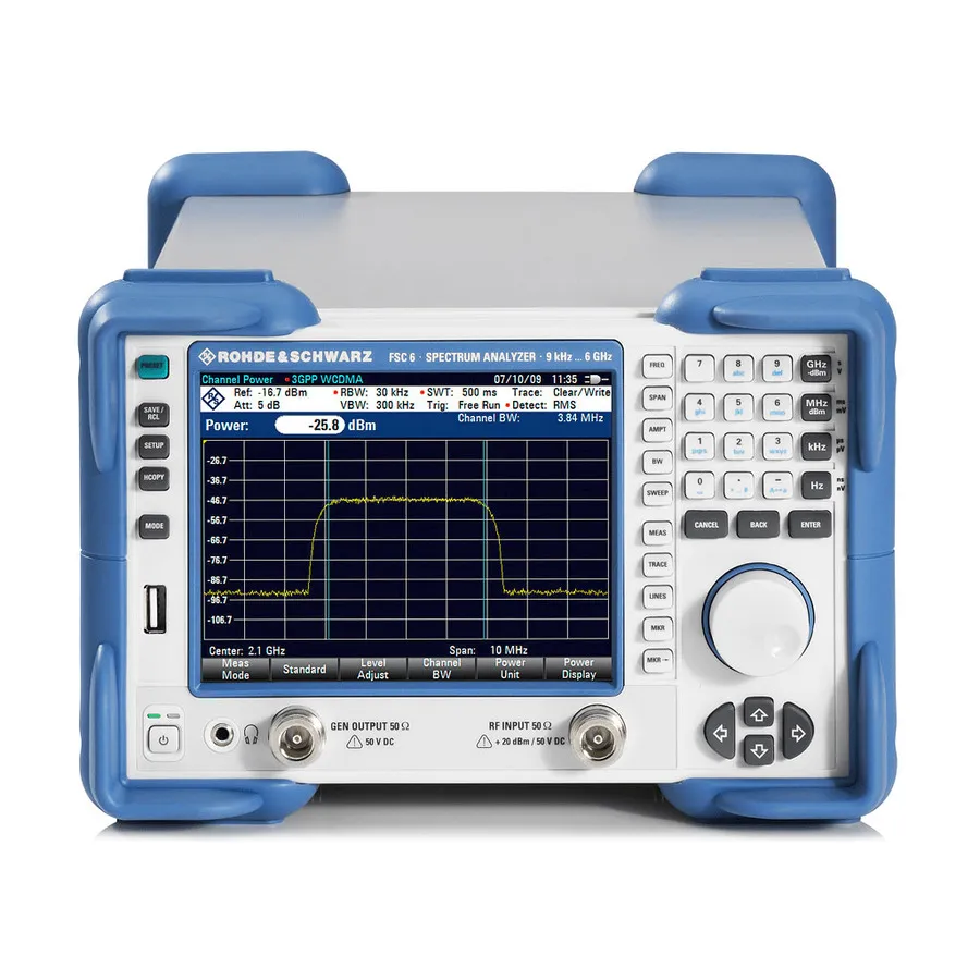 Rohde & Schwarz FSC6 spektrumanalysator med spårande generator