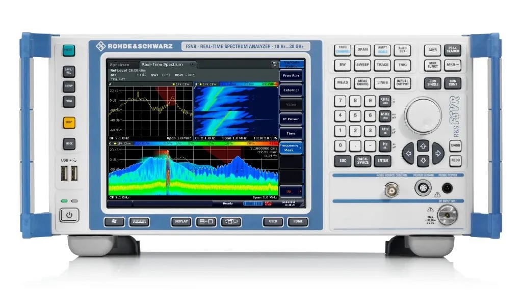 Rohde & Schwarz FSVR30 spektrumanalysator i realtid
