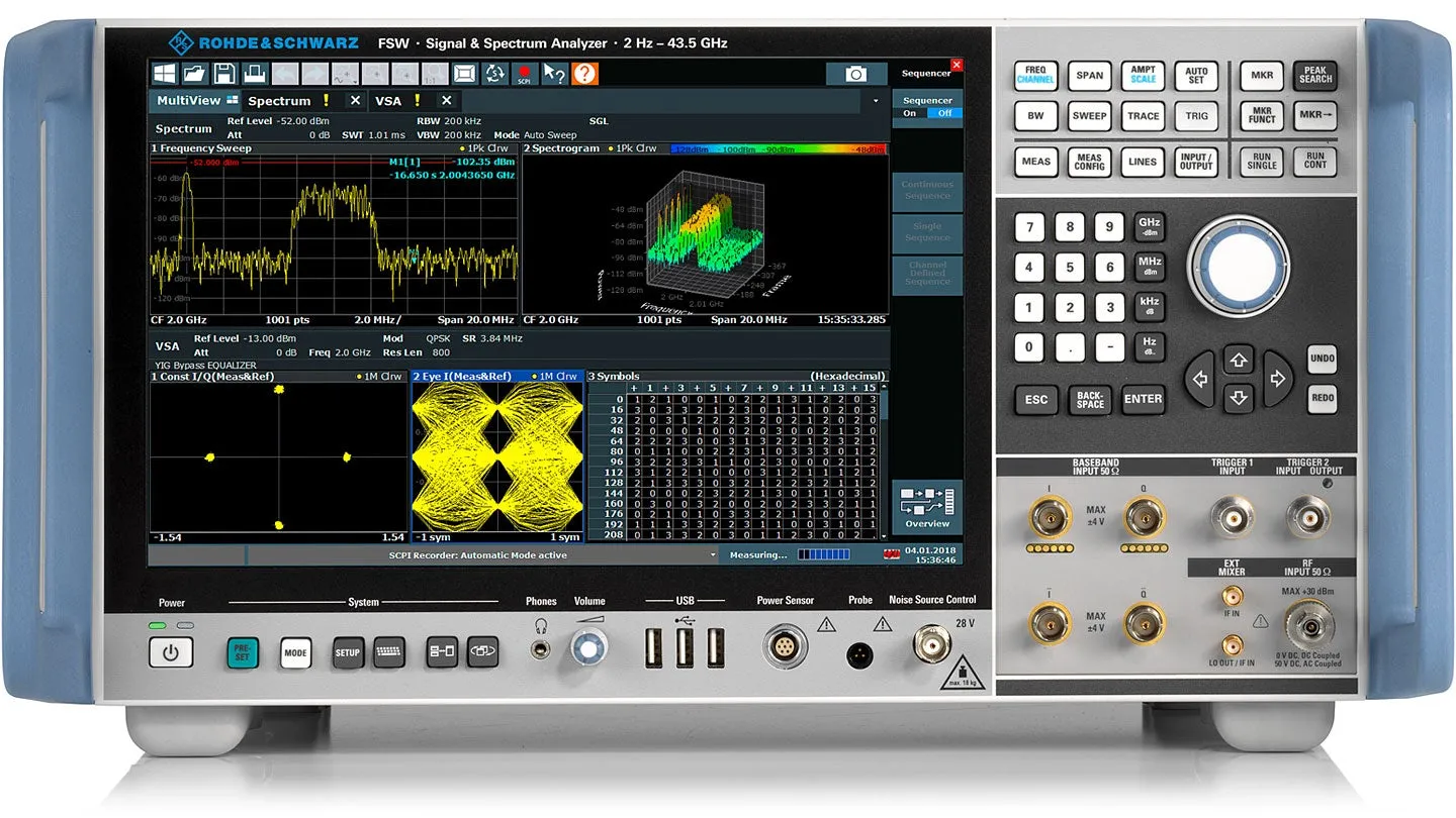 Rohde & Schwarz FSW43 signal- och spektrumanalysator