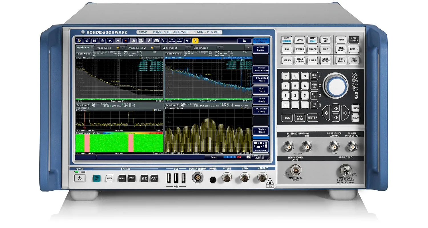 Rohde & Schwarz FSWP50 fasbrusanalysator och VCO-testare