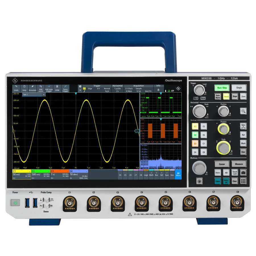 Rohde & Schwarz MXO38-2PK blandad signaloscilloskop