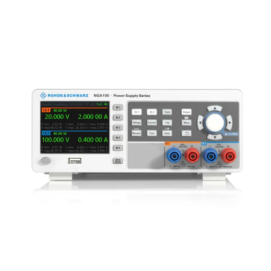 Rohde & Schwarz NGA142COMB Strömförsörjning