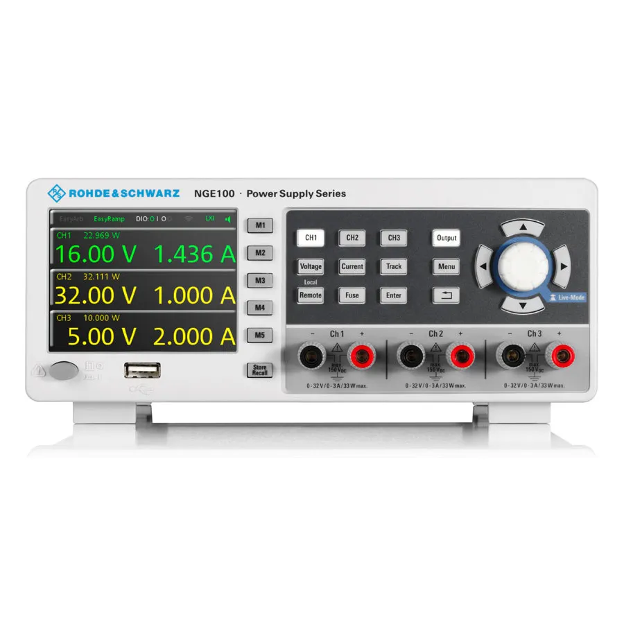 Rohde & Schwarz NGE103B DC-strömförsörjning