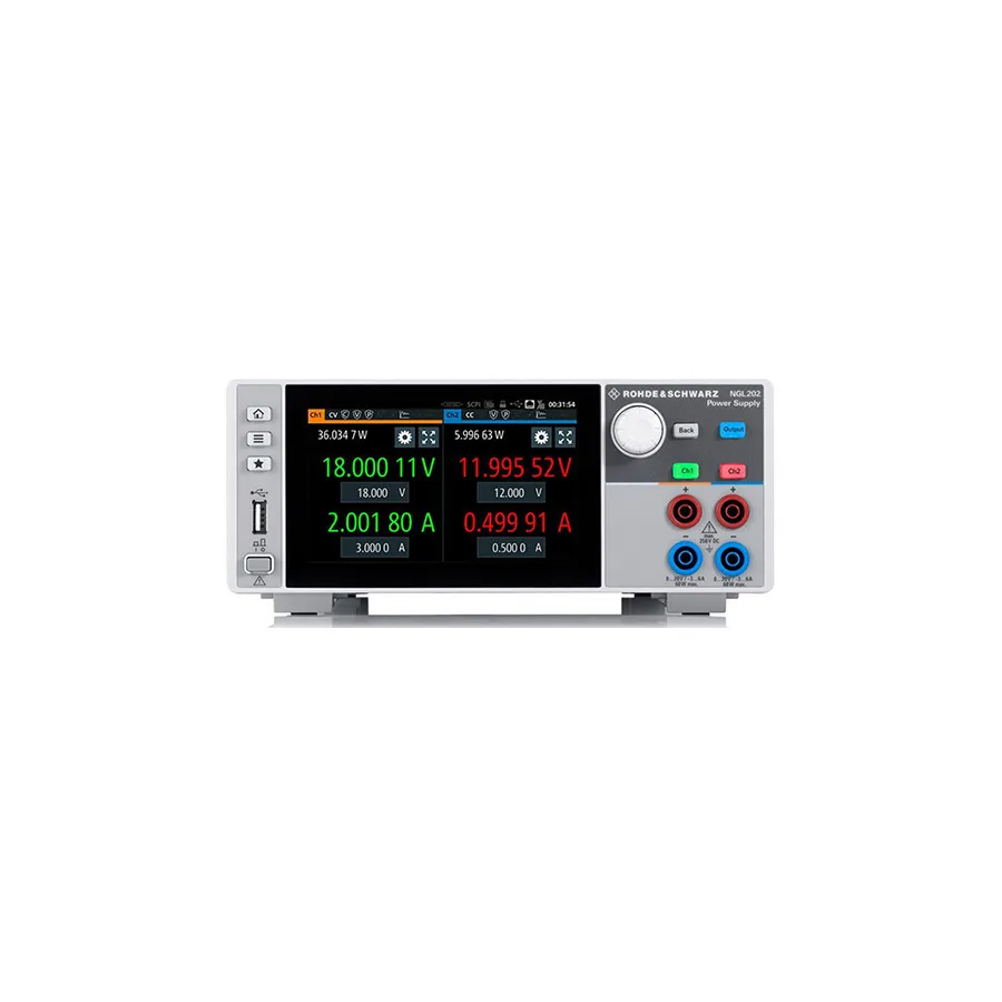 Rohde & Schwarz NGL-COM2B 2-kanals DC-strömförsörjning
