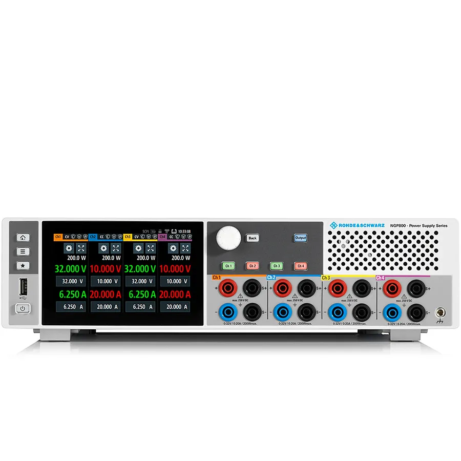Rohde & Schwarz NGP824COMB DC-strömförsörjning