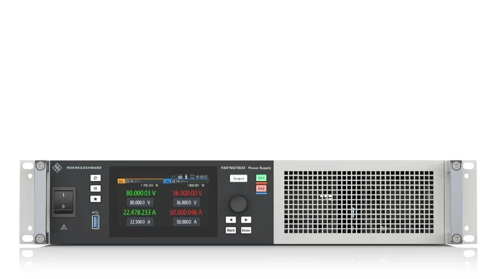 Rohde & Schwarz NGT3622 DC-strömförsörjning
