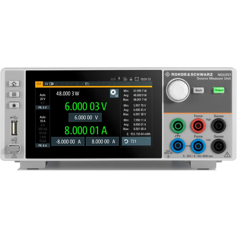 Rohde & Schwarz NGU201-G källmåtenhet
