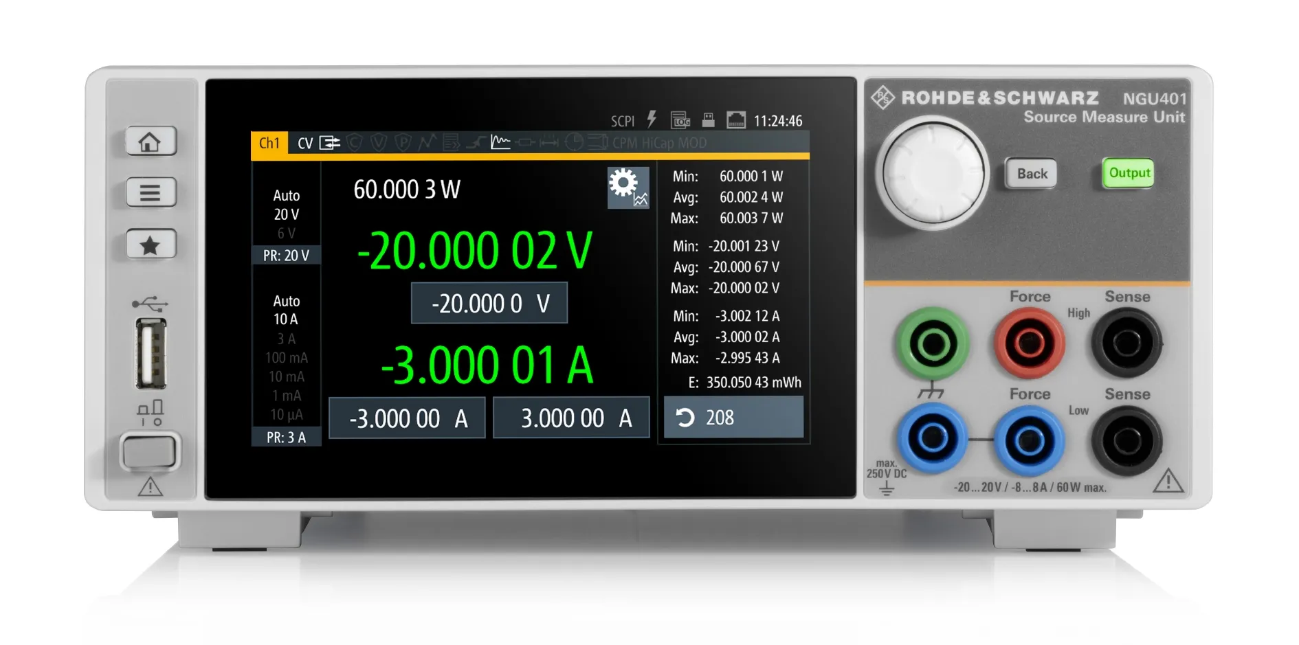 Rohde & Schwarz NGU401 källmåtenhet