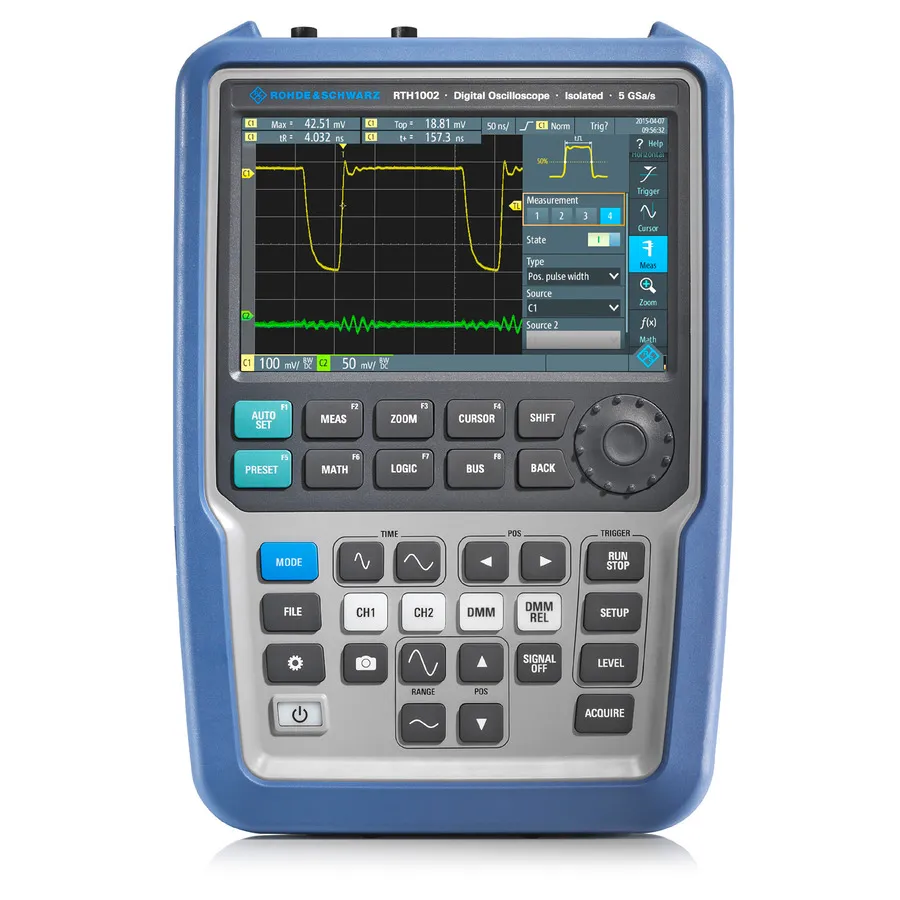 Rohde & Schwarz RTH1002 handhållet oscilloskop