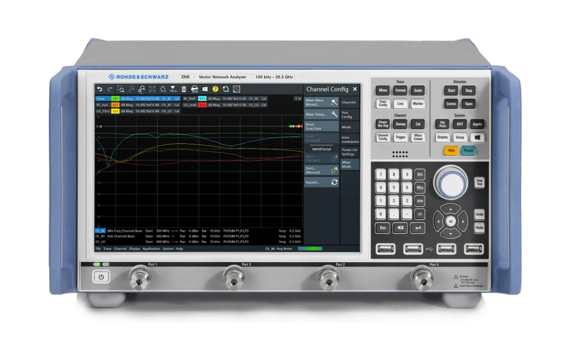 Rohde & Schwarz ZNB26 vektornätverksanalysator (4-port)