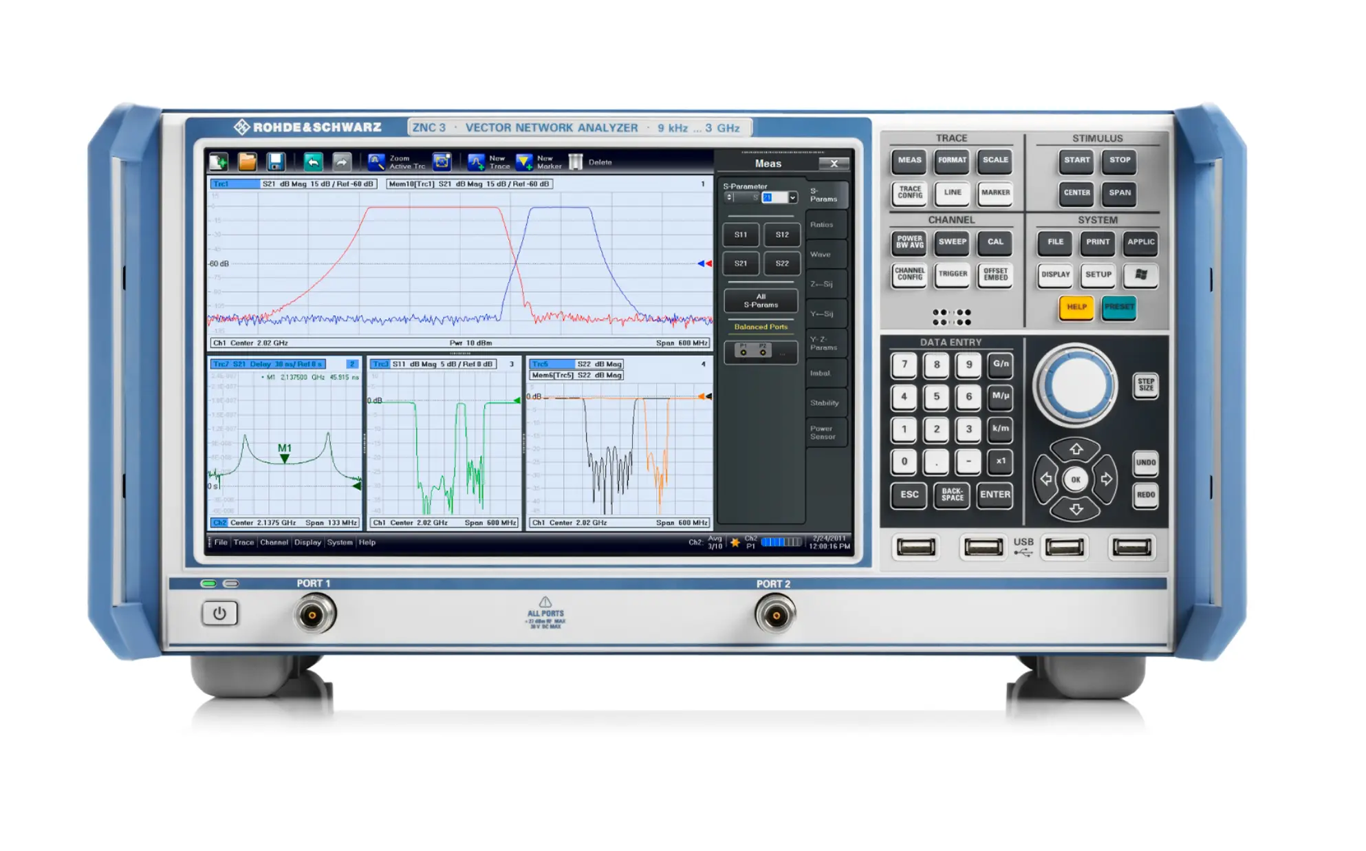 Rohde & Schwarz ZNC3 Vektornätverksanalysator