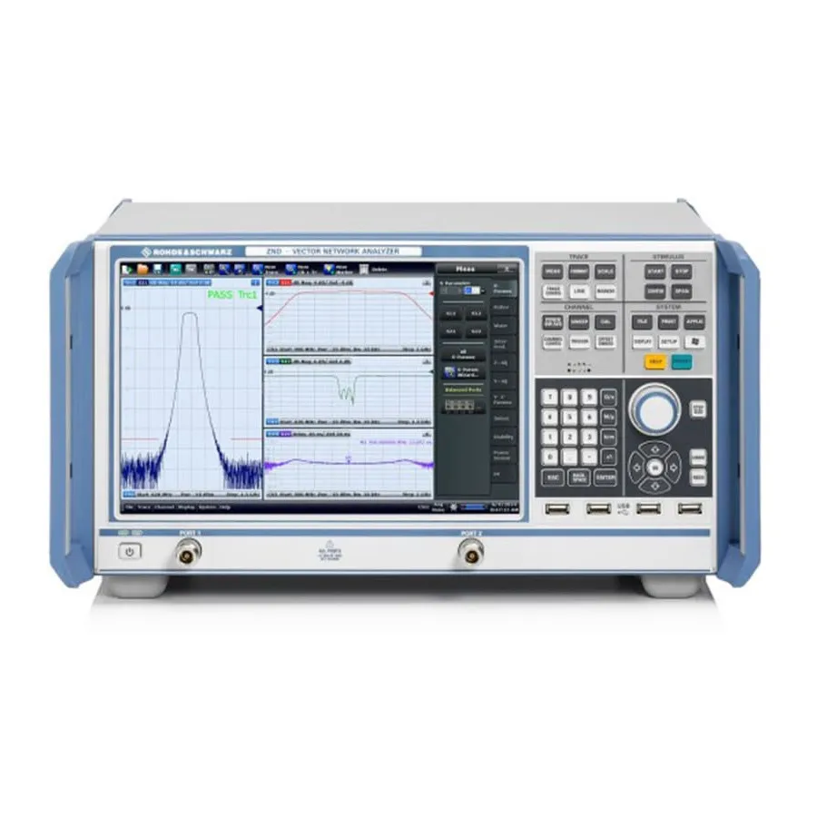 Rohde & Schwarz ZND Vektornätverksanalysator