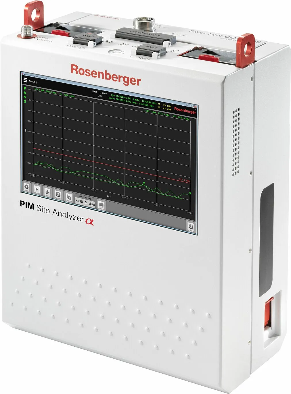 Rosenberger ALPHA PIM site-analysator
