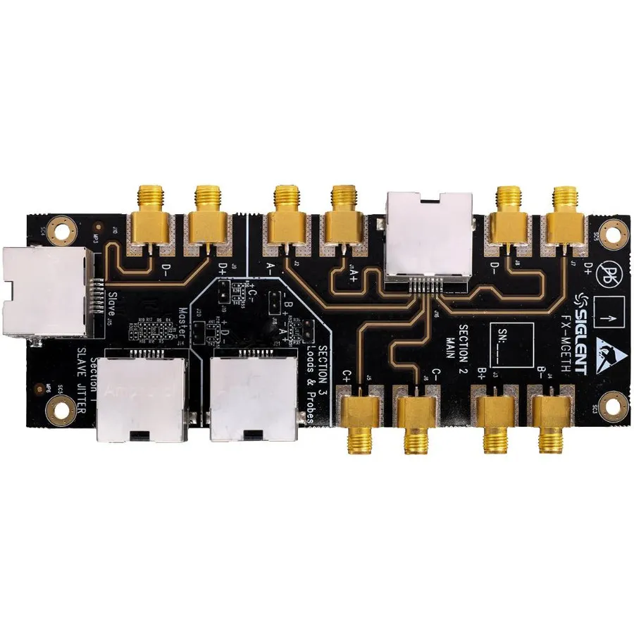 Siglent FX-MGETH 2.5G/5G/10G Ethernet-testapparat