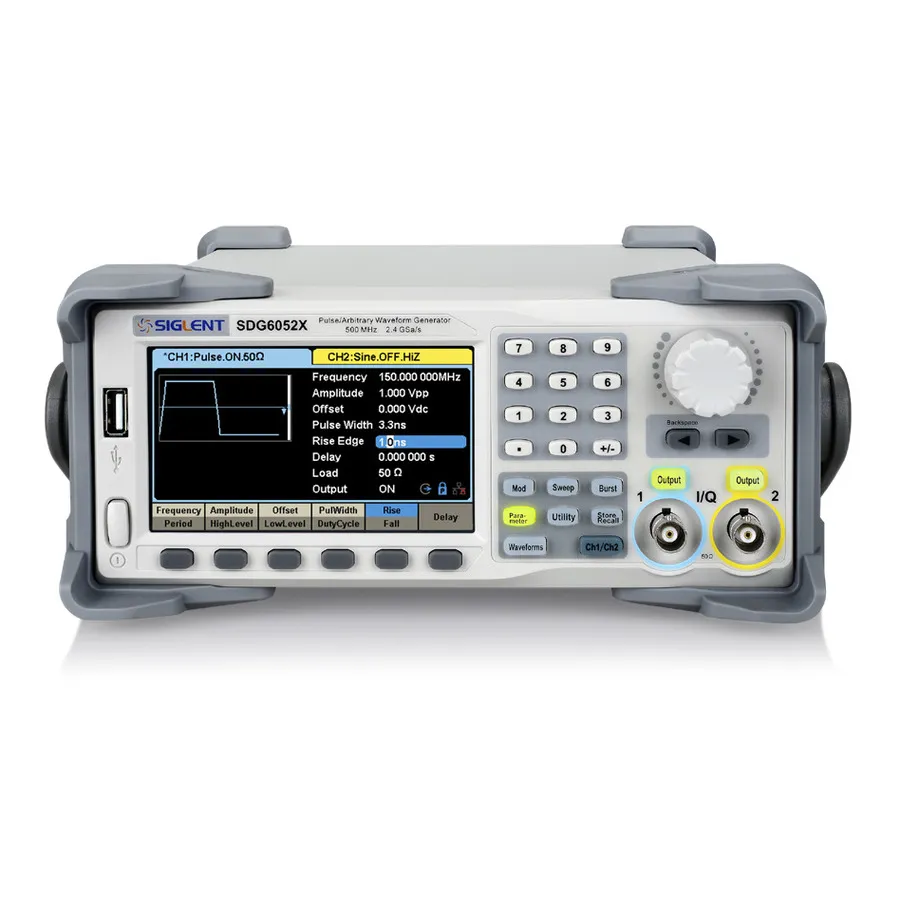 Siglent SDG6022X 200 MHz Dualkanalsfunktion-/Godtycklig Vågformgenerator