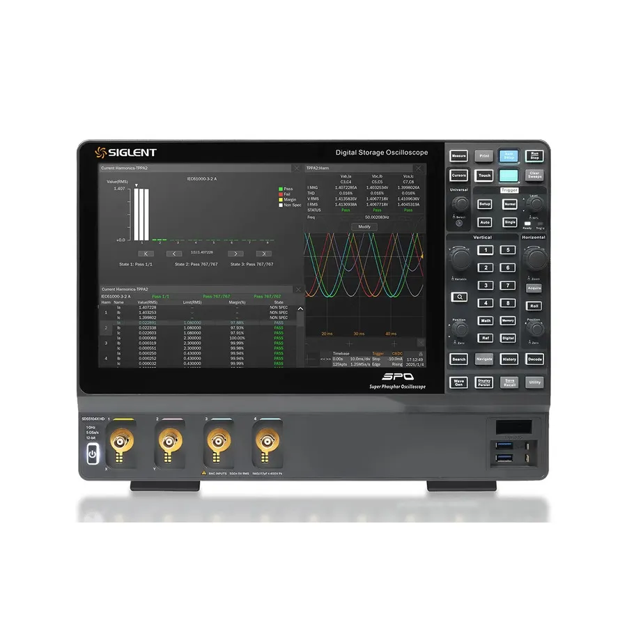 Siglent SDS5104X HD Digitalt oscilloskop