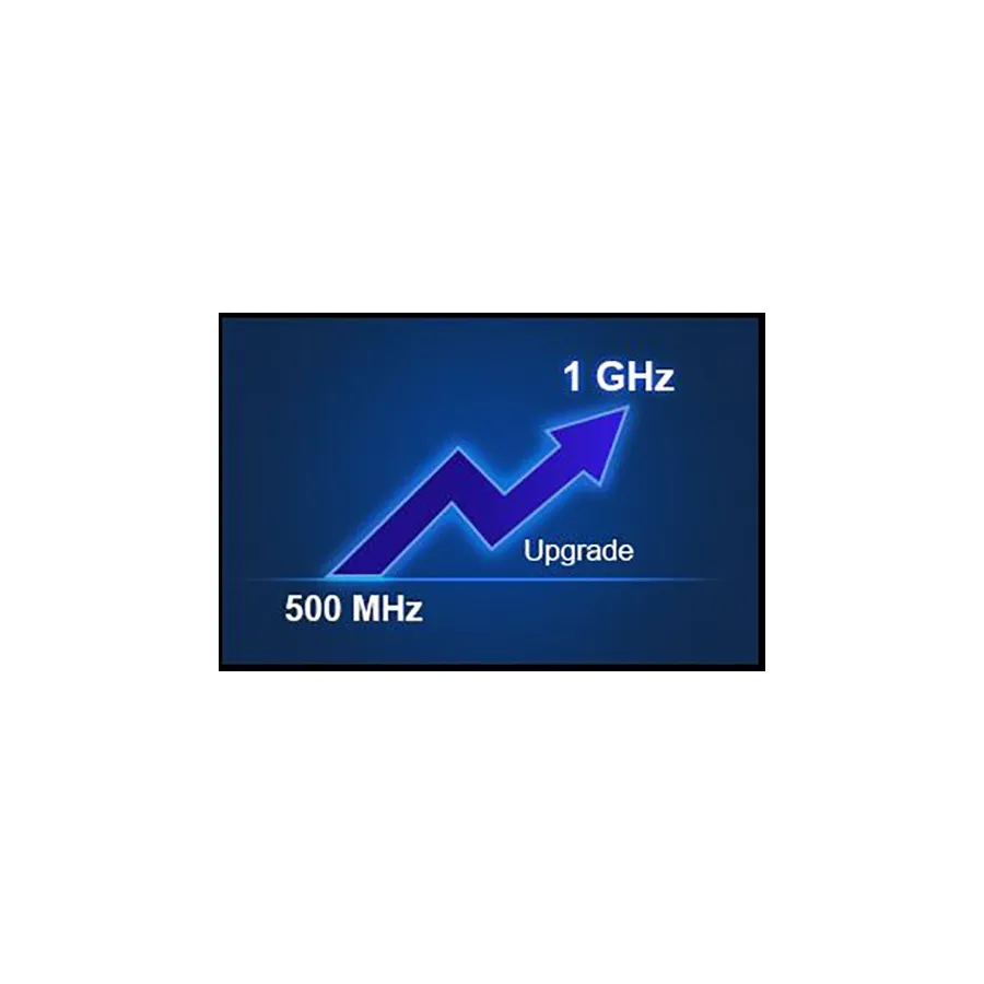 Siglent SDS6000L-4BW10 oscilloskopbandbreddsuppgradering, 500 MHz till 1 GHz
