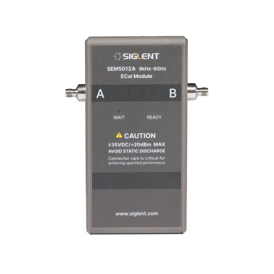 Siglent SEM5012A elektronisk kalibreingsmodul