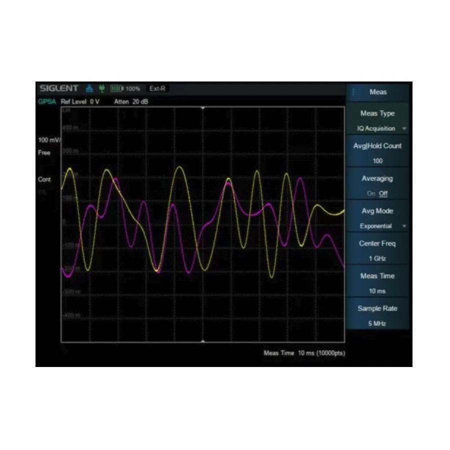Siglent SHA860-IQA IQ-Data Insamlings Alternativ