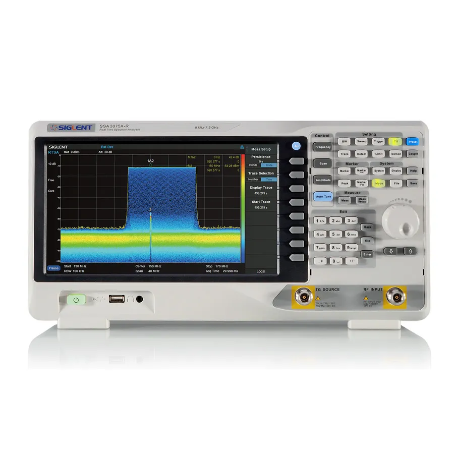 Siglent SSA3075X-R realtids-spektrumanalysator