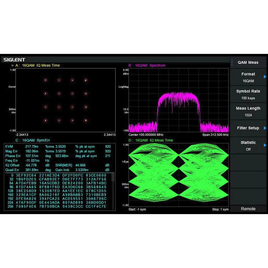 Siglent SSA5000-IQA IQ-datainsamlingsprogram