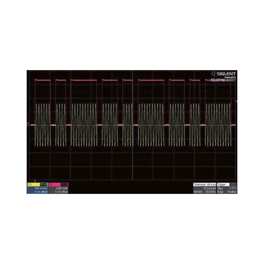 Siglent SSG5000X-PT Pulse Train Generator programvaruval