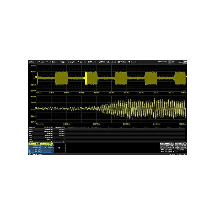 Siglent SSG5080A-PU pulsmodulering