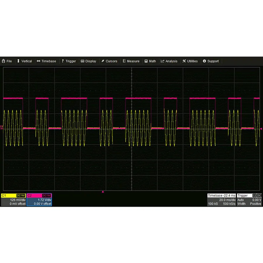 Siglent SSG6080A-PT pulstågsgenerator programvarulicens