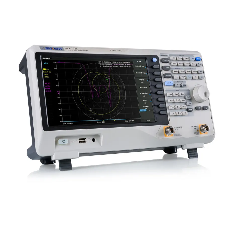 Siglent SVA1075X spektrum- och vektornätverksanalysator