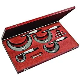 Starrett SV436.1MBXRLZ utanåt micrometer-set 0–100 mm
