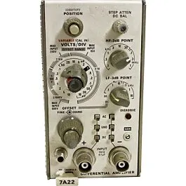 Tektronix 7A22 differentialförstärkare