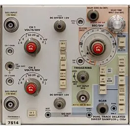 Tektronix 7S14 Dubbel Spår Fördröjd Svepnings Sampler