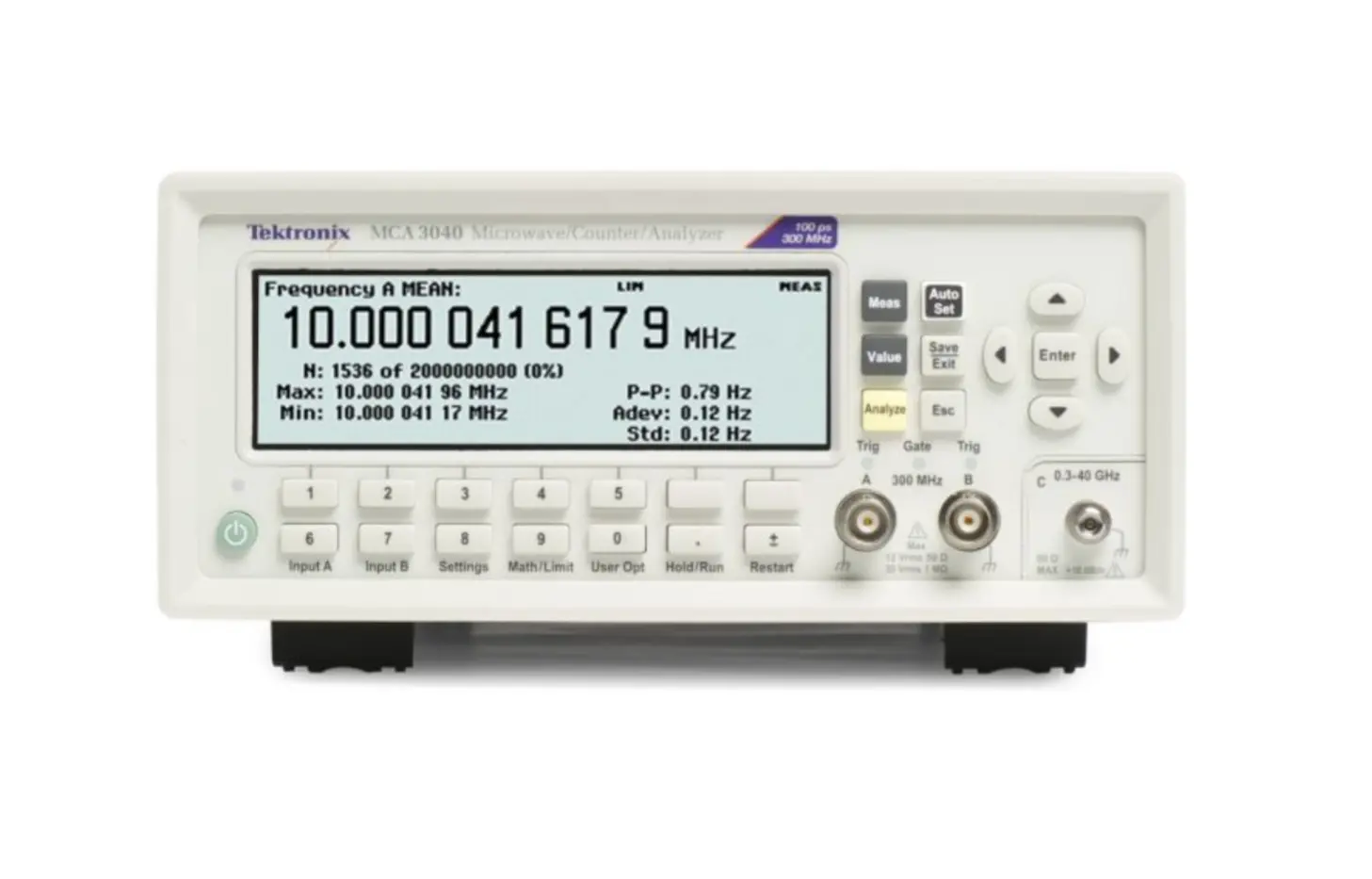 Tektronix MCA3040 Mikrovågräknare