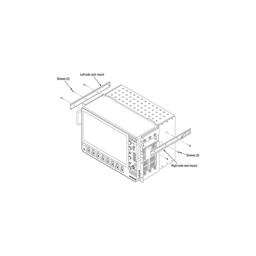 Tektronix RM5 rackmount kit för 5 och 6 seriens blandade signal oscilloskop