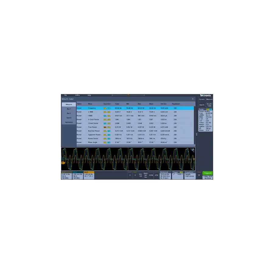 Tektronix SUP3/PWR strömmätnings- och analyslicens