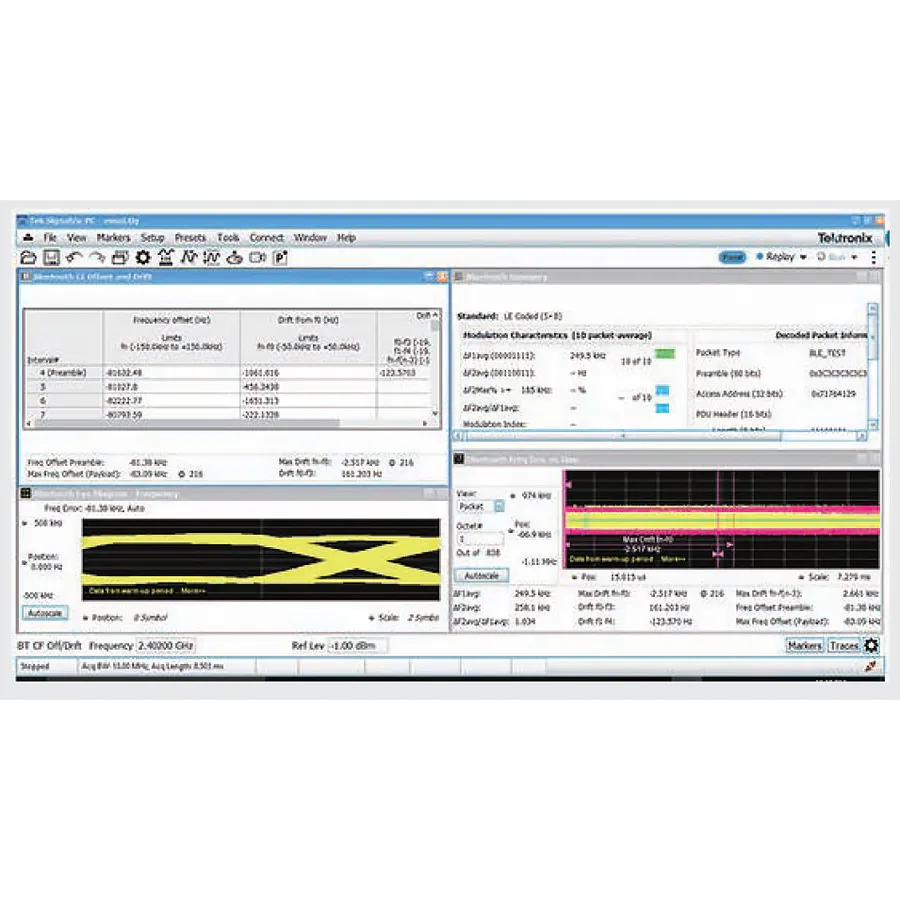 Tektronix SVQPNL-SVPC EMI CISPR-detektor