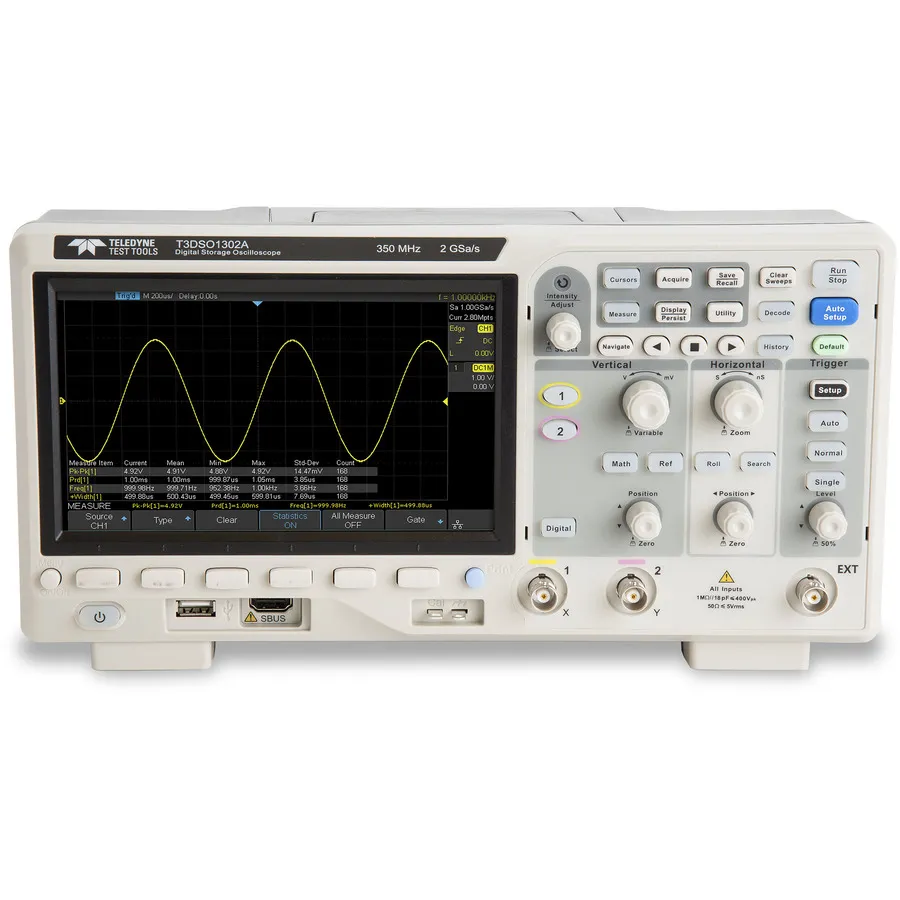Teledyne LeCroy T3DSO1102 digitaloscilloskop