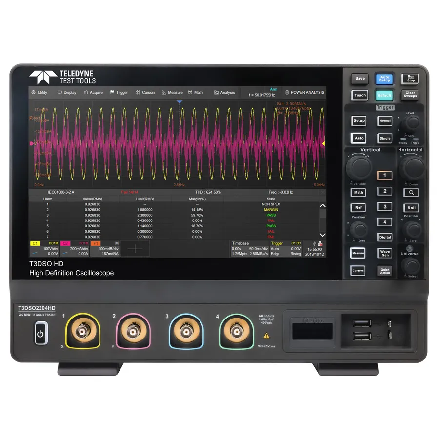 Teledyne LeCroy T3DSO2204HD Digital oscilloskop
