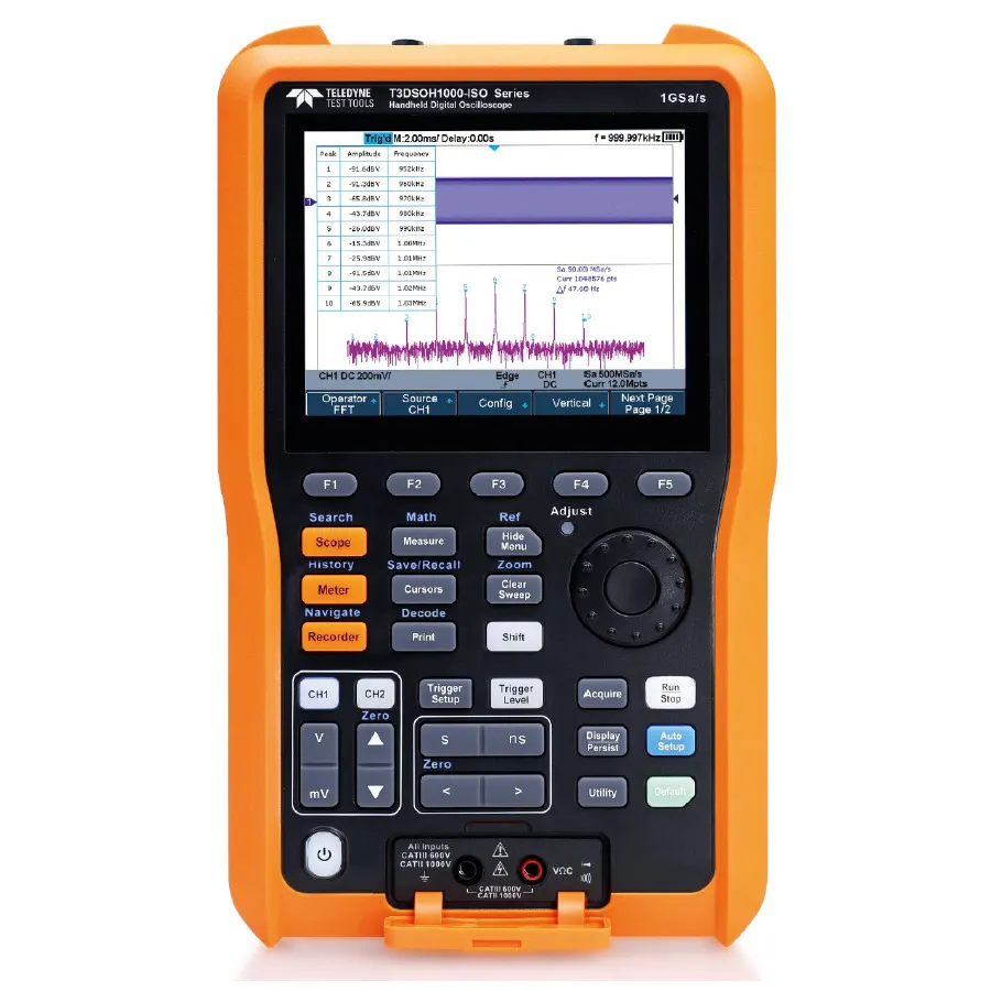 Teledyne LeCroy T3DSOH1102-ISO Handhållen oscilloskop