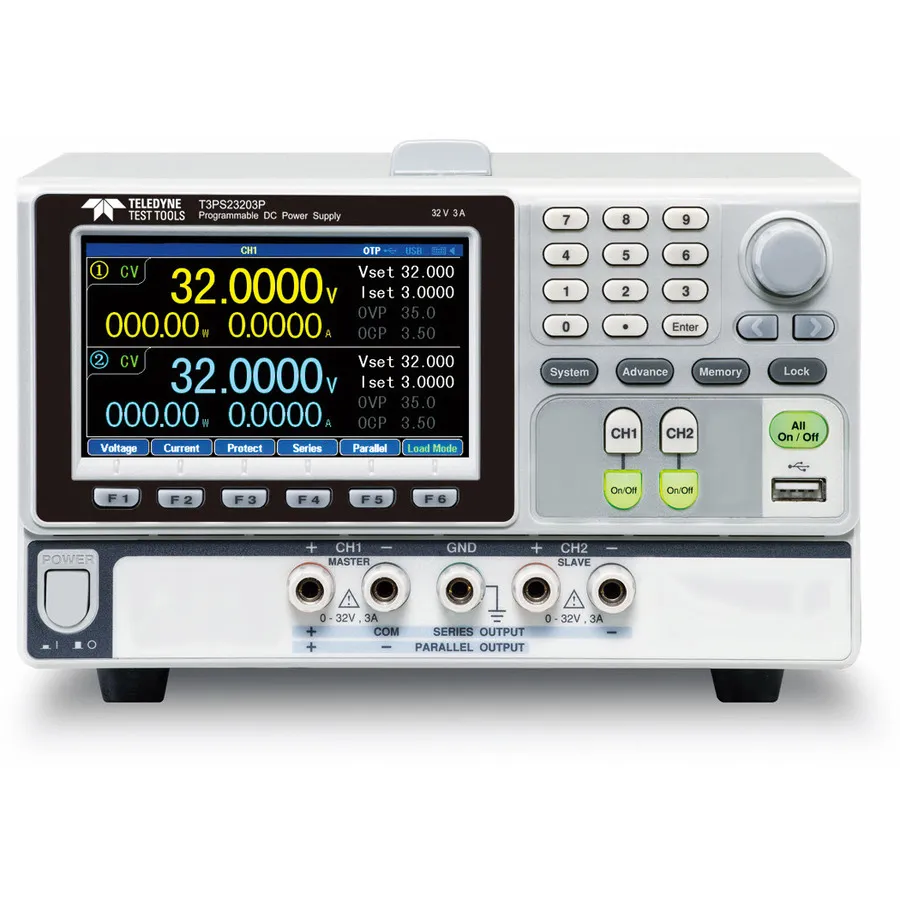Teledyne LeCroy T3PS23203P dual-kanal likströmskälla