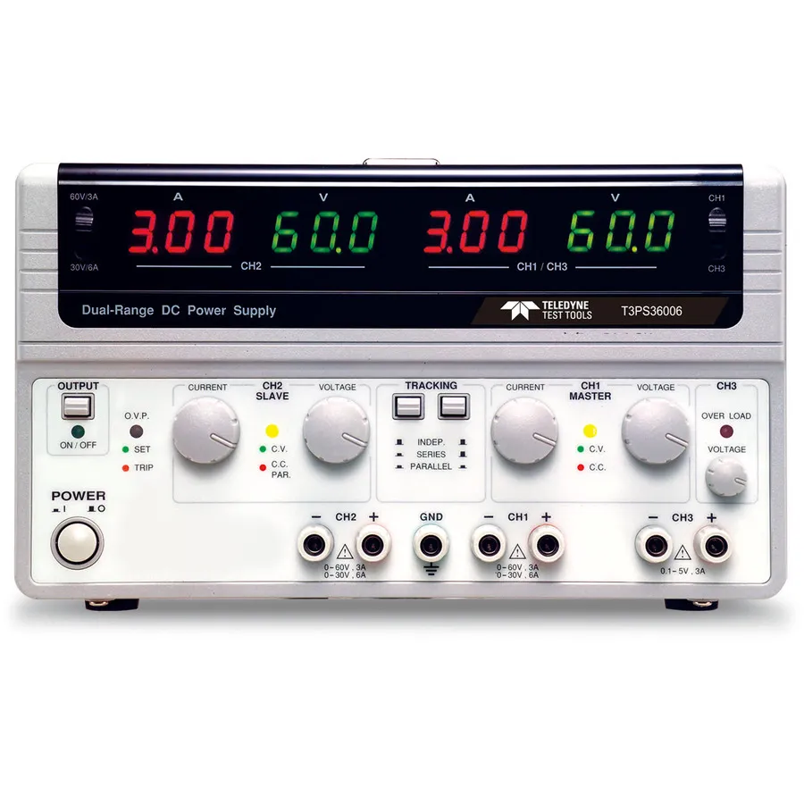Teledyne LeCroy T3PS36006 trekanalig DC-strömförsörjning