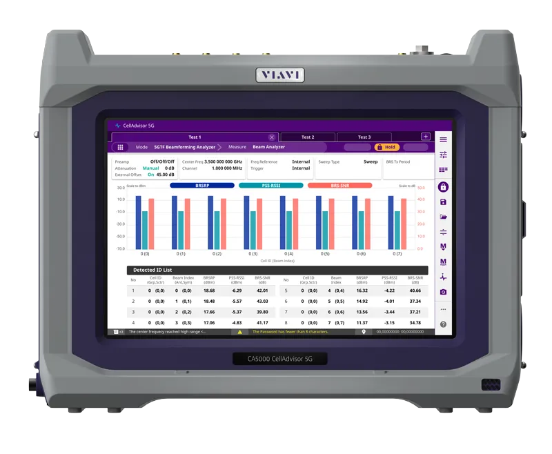 Viavi CA5000VB2 CellAdvisor 5G paket