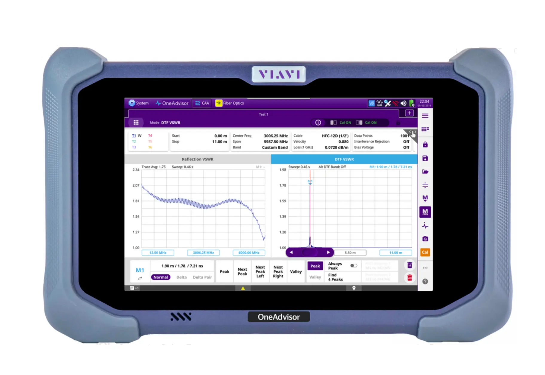 Viavi OneAdvisor-800 kabel- och antennanalysator