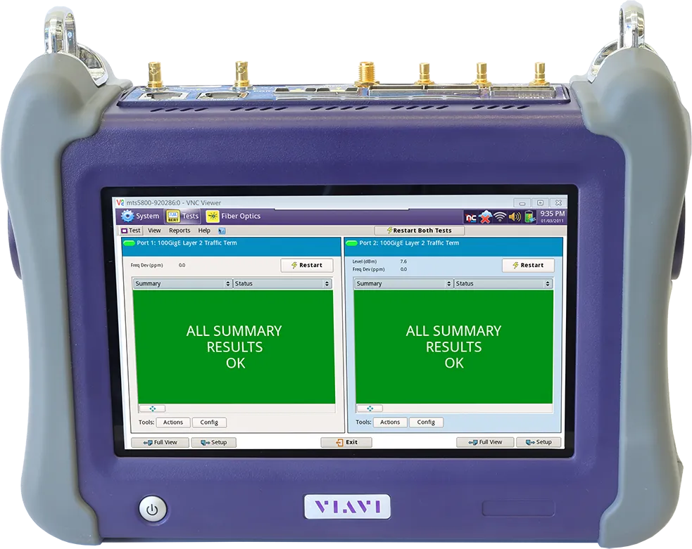 Viavi TB/MTS-5800-100G portabel nätverkstester